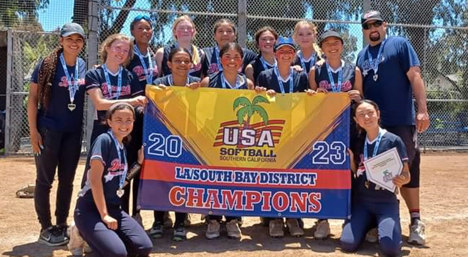 Beach 2023 14U B District Champions